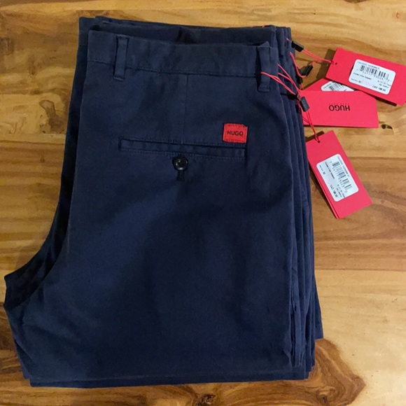 HUGO BOSS Slim-fit trousers in stretch cotton - Picture 5 of 7